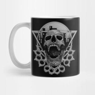 Skull hardcore artwork Mug